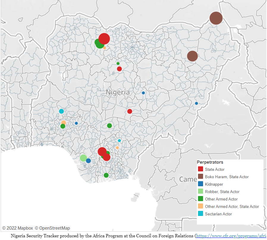 CFR's Nigeria Security Tracker Weekly Update: December 25–31, 2021