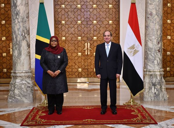 Ethiopia's Nile Dam 'an Existential Issue' to Egypt, says El Sisi after Talks with Visiting Tanzanian President Samia Suluhu Hassan