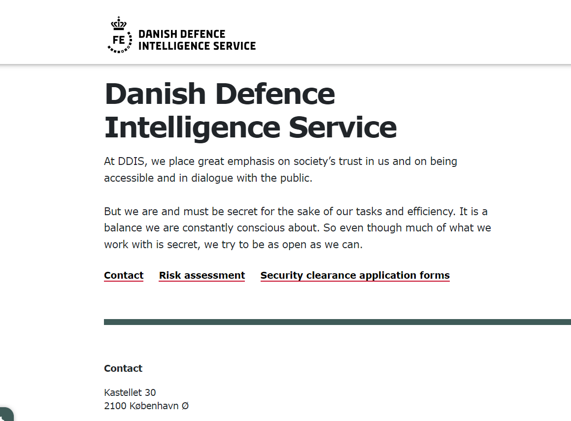 Massive Intelligence Agency Scandal Rocks Denmark as Spy Chief Detained over Alleged 'Highly Classified' Information Leaks